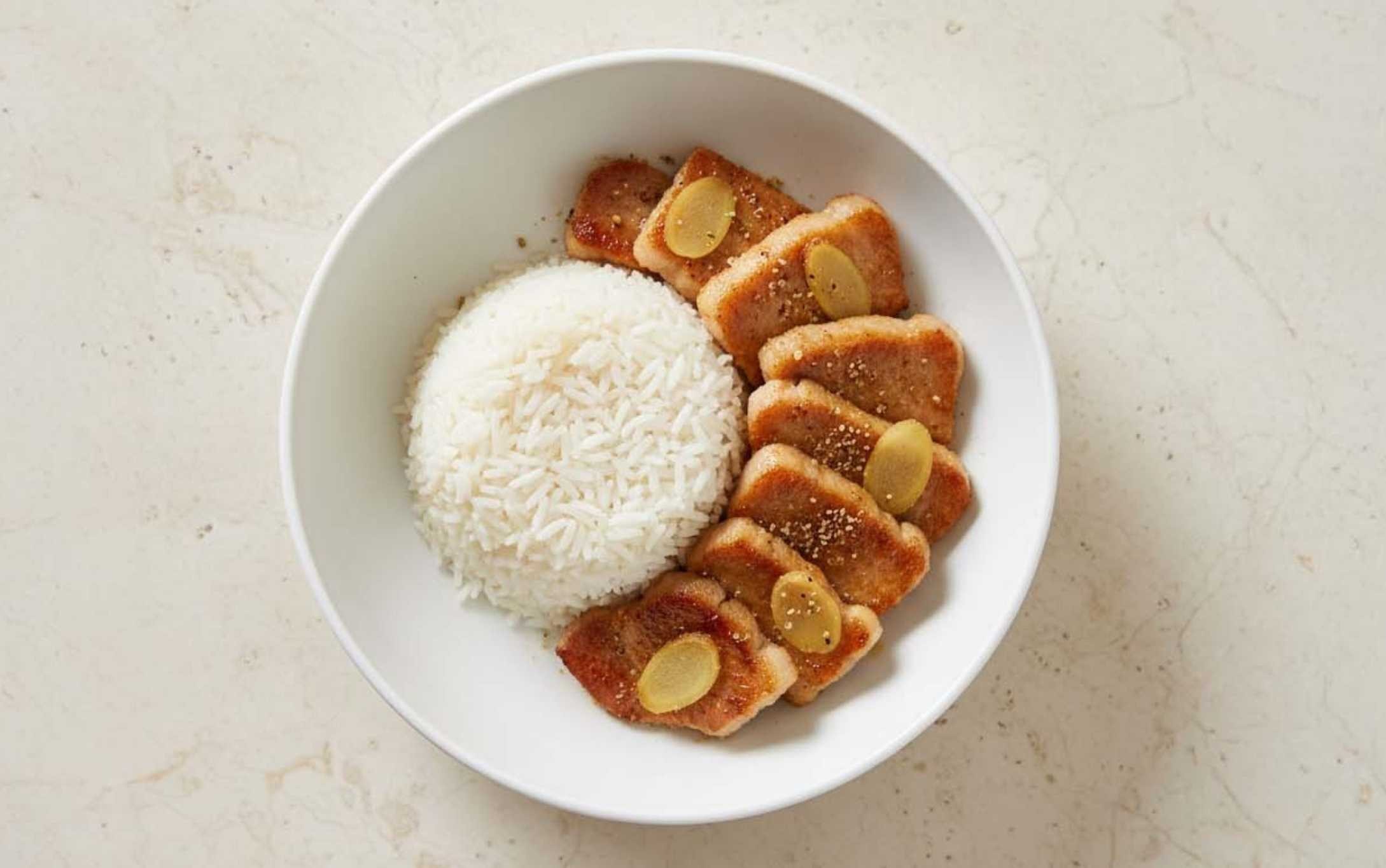 Ginger Pork with Rice