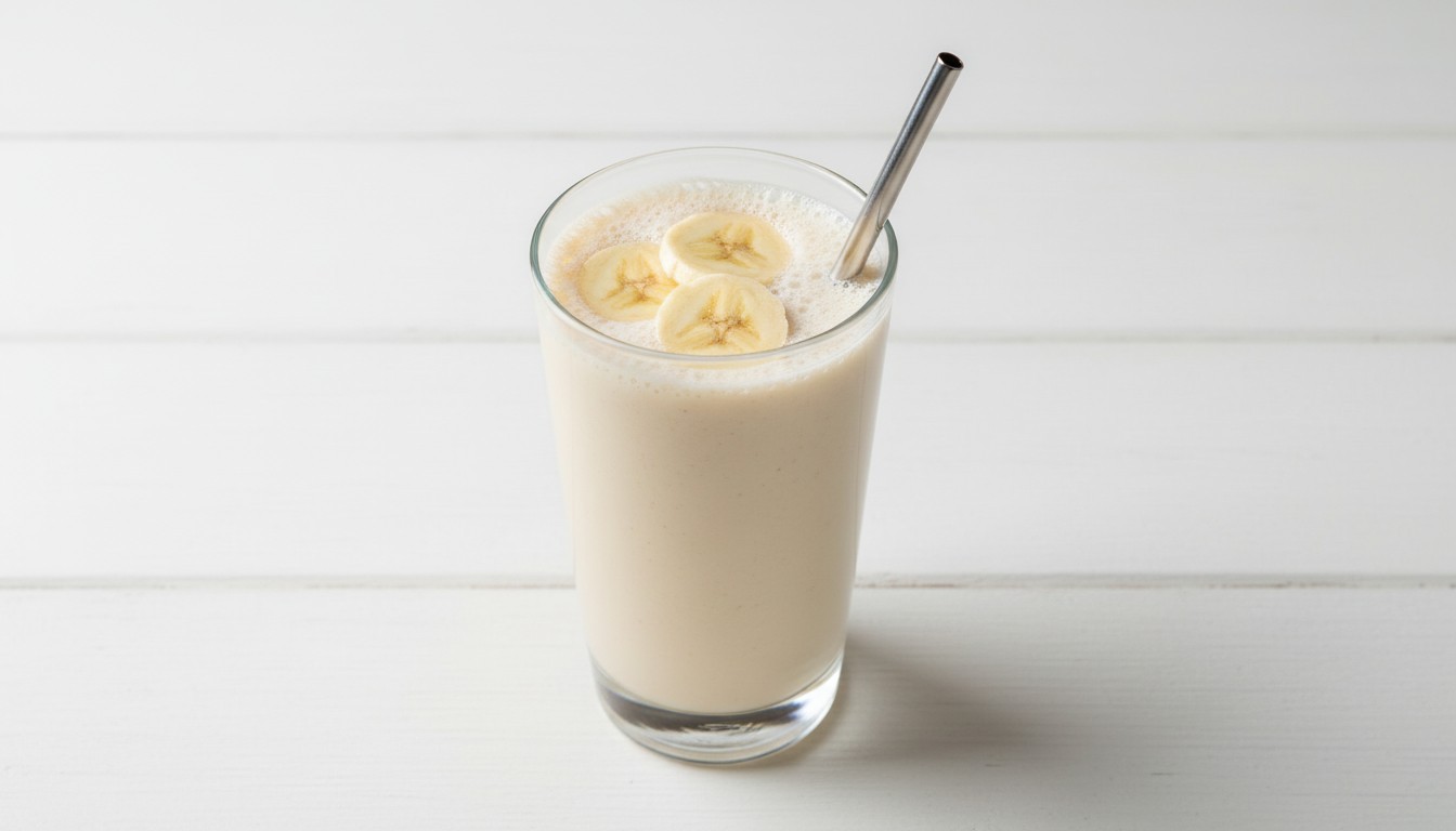 Banana Smoothie with Milk