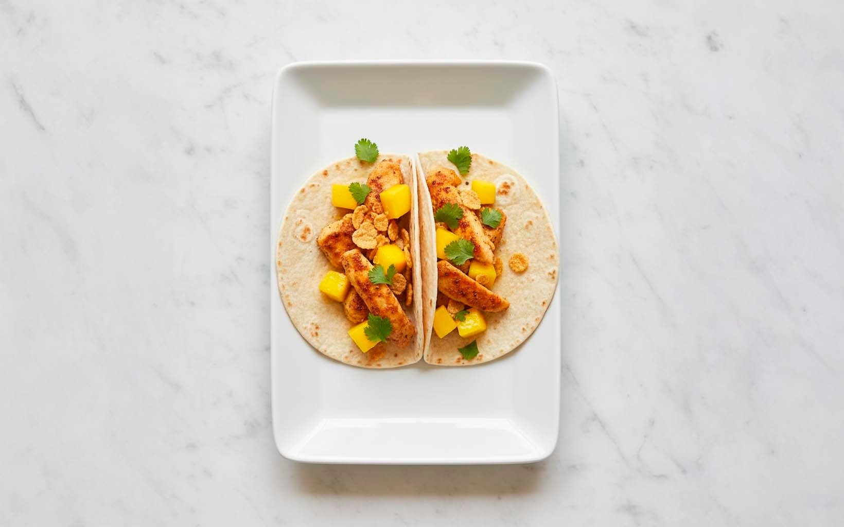 Chicken and Mango Taco
