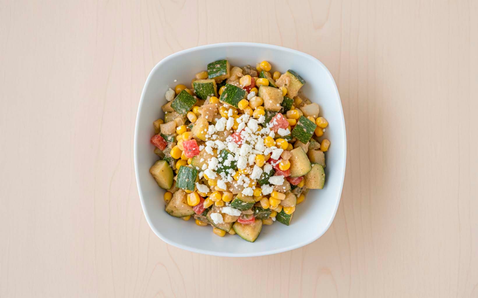 Calabacitas con Elote a la Mexicana