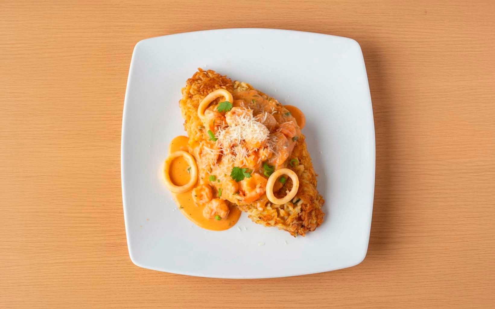 Tacu Tacu de Mariscos