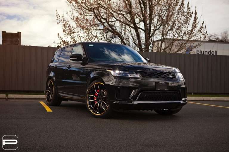 2019 Land Rover Range Rover fitted with RS29 24x10 35mm wheels