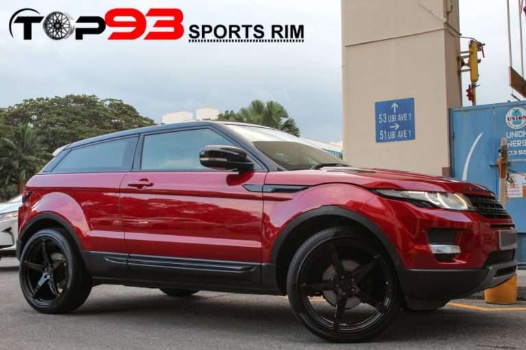 2014 Land Rover Range Rover Evoque fitted with RS45 21x9 38mm wheels