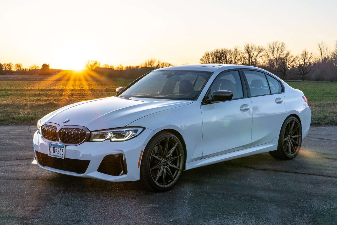 2020 BMW M340i xDrive fitted with CX2 20x9 25mm wheels