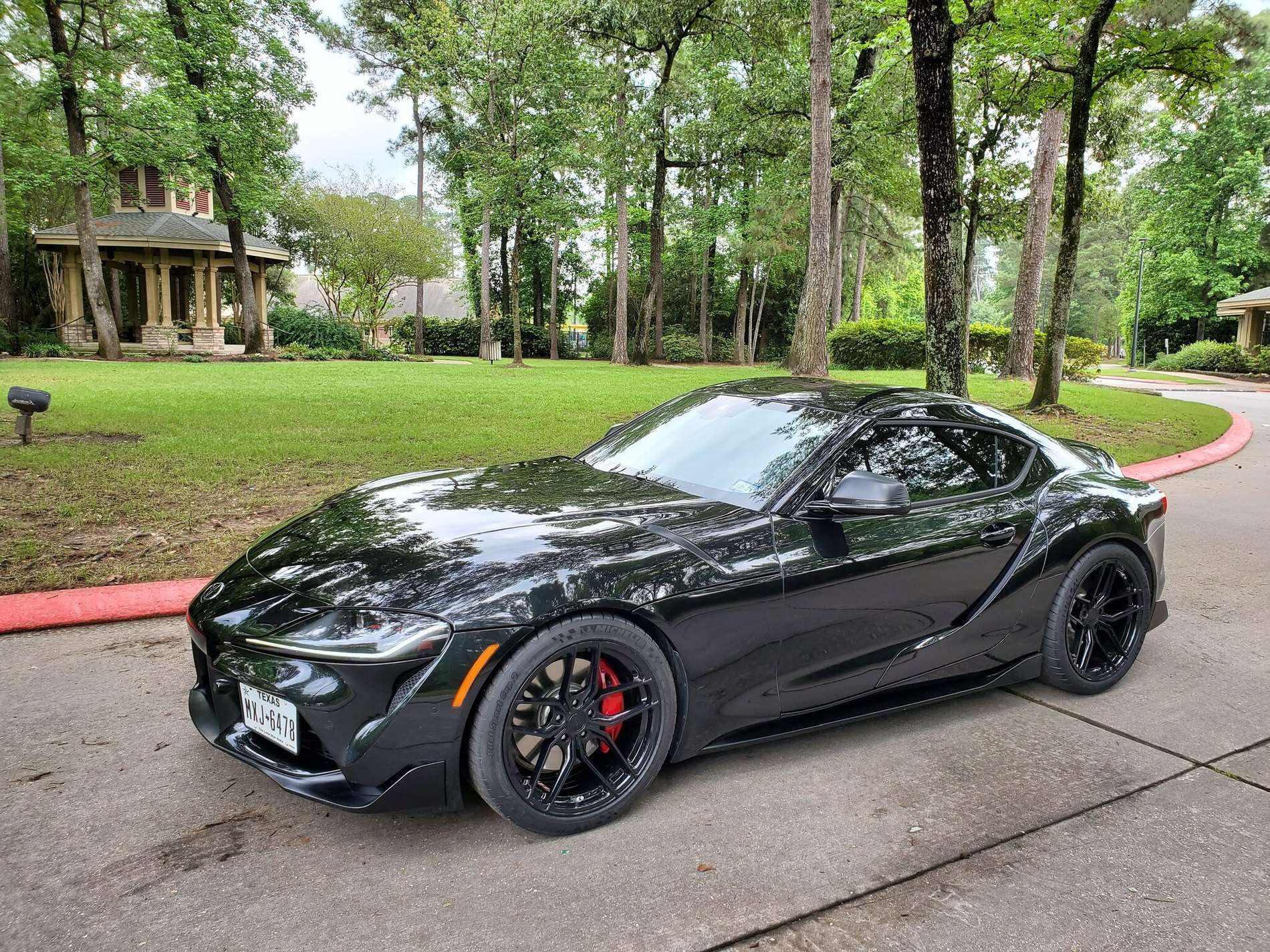 2020 Toyota GR Supra fitted with SF03 19x9.5 25mm wheels