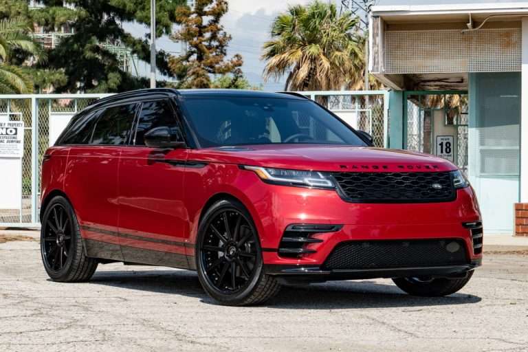 2019 Land Rover Range Rover Velar fitted with S206 22x10 35mm wheels