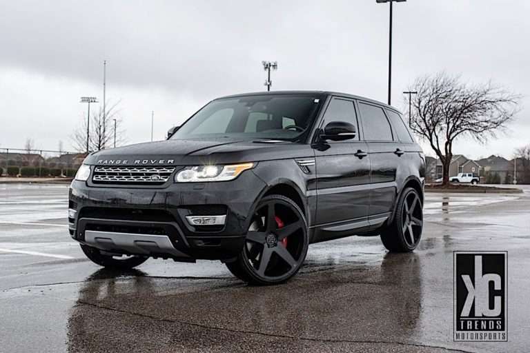 2016 Land Rover Range Rover fitted with BD-15 24x10 35mm wheels