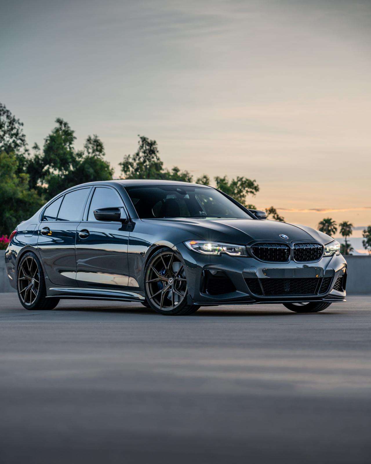 2020 BMW M340i fitted with VF008 20x8.5 35mm wheels