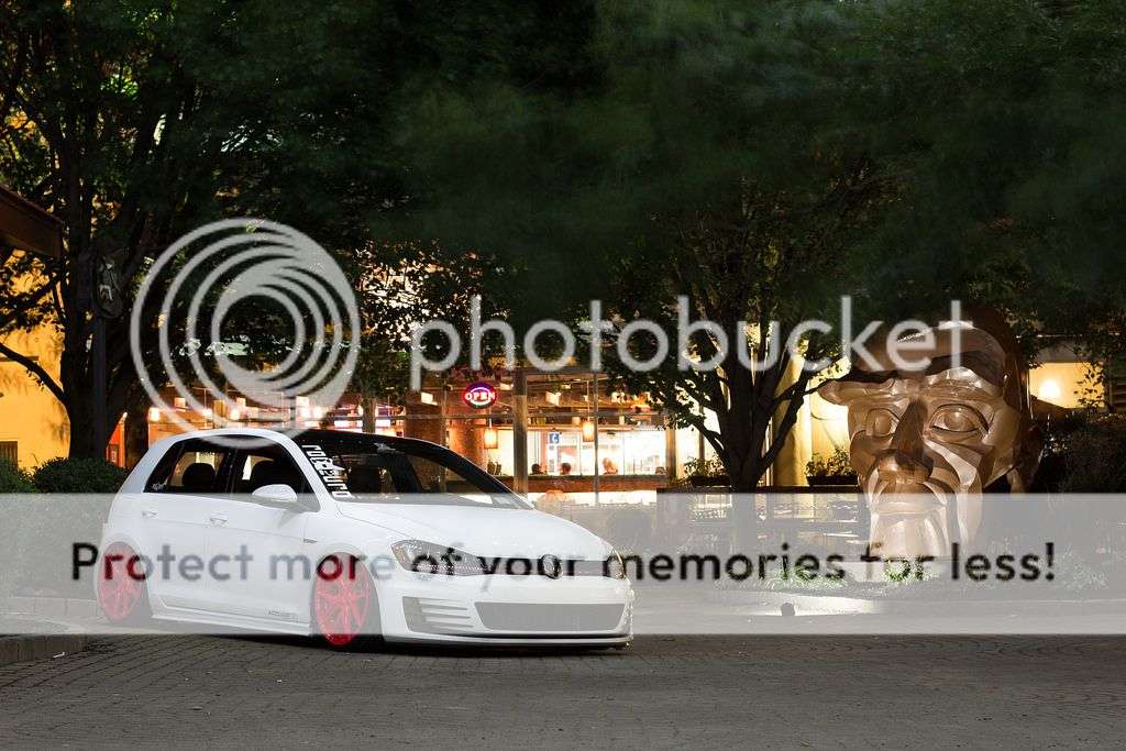 2013 Volkswagen Golf fitted with Avant Garde M580 20x8.5 35mm wheels