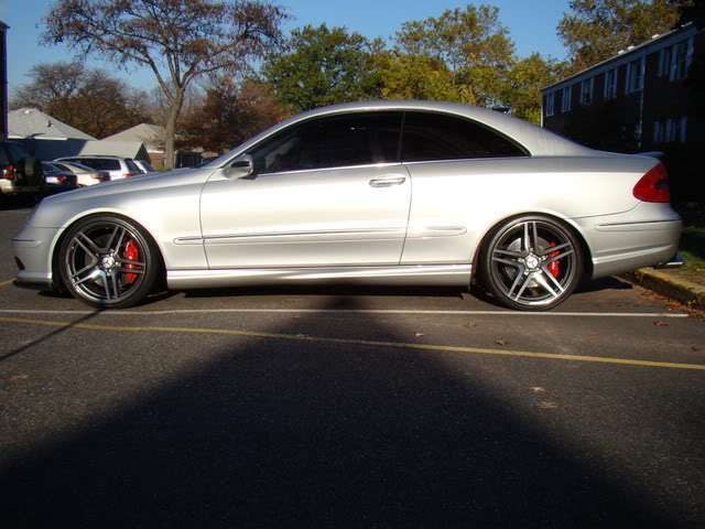 2004 Mercedes-Benz C230 fitted with AMG Reps Gunmetal 19x8.5 35mm wheels