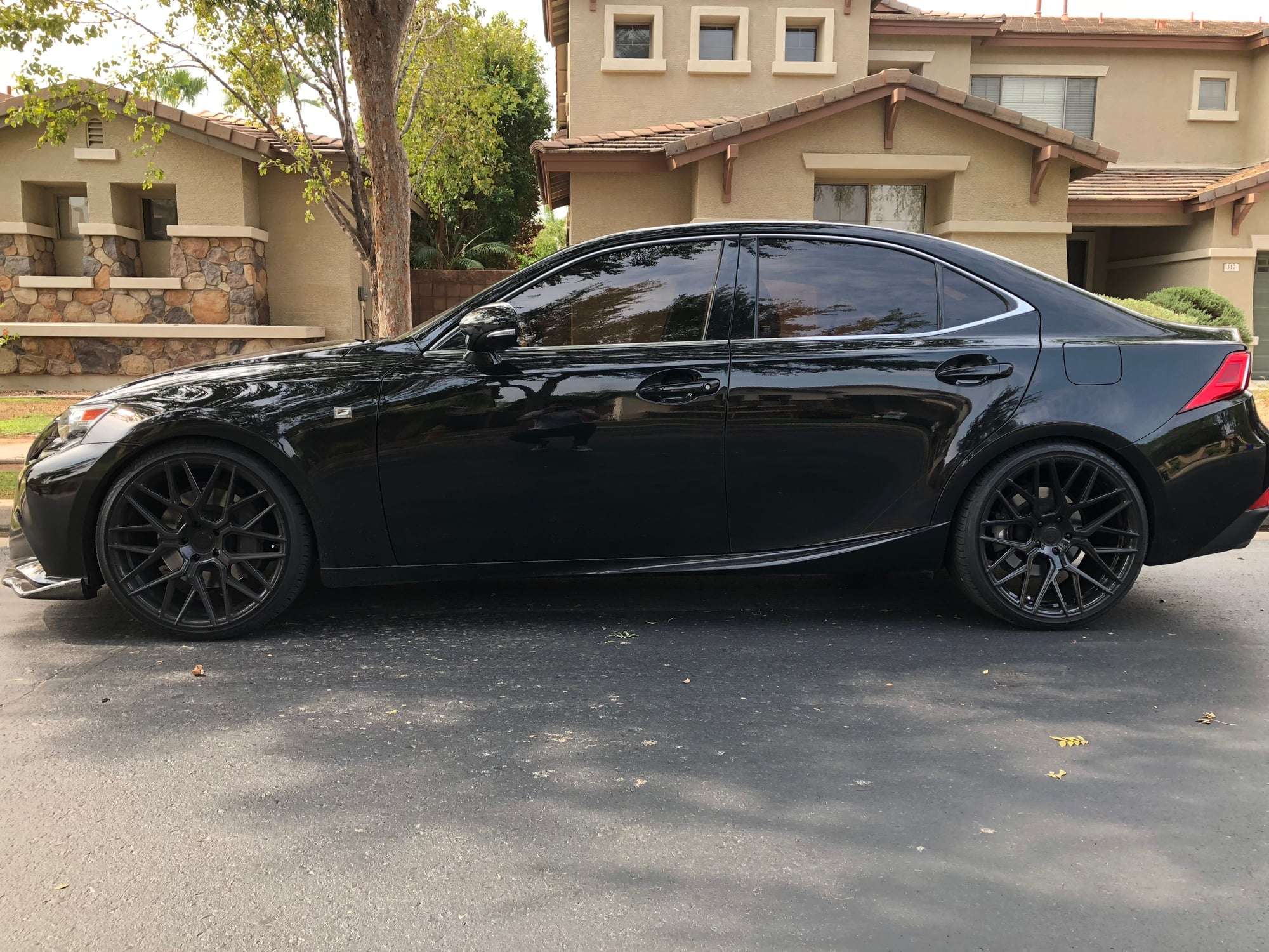 2014 Lexus IS350 fitted with Alloy Wheels 20x9 35mm wheels