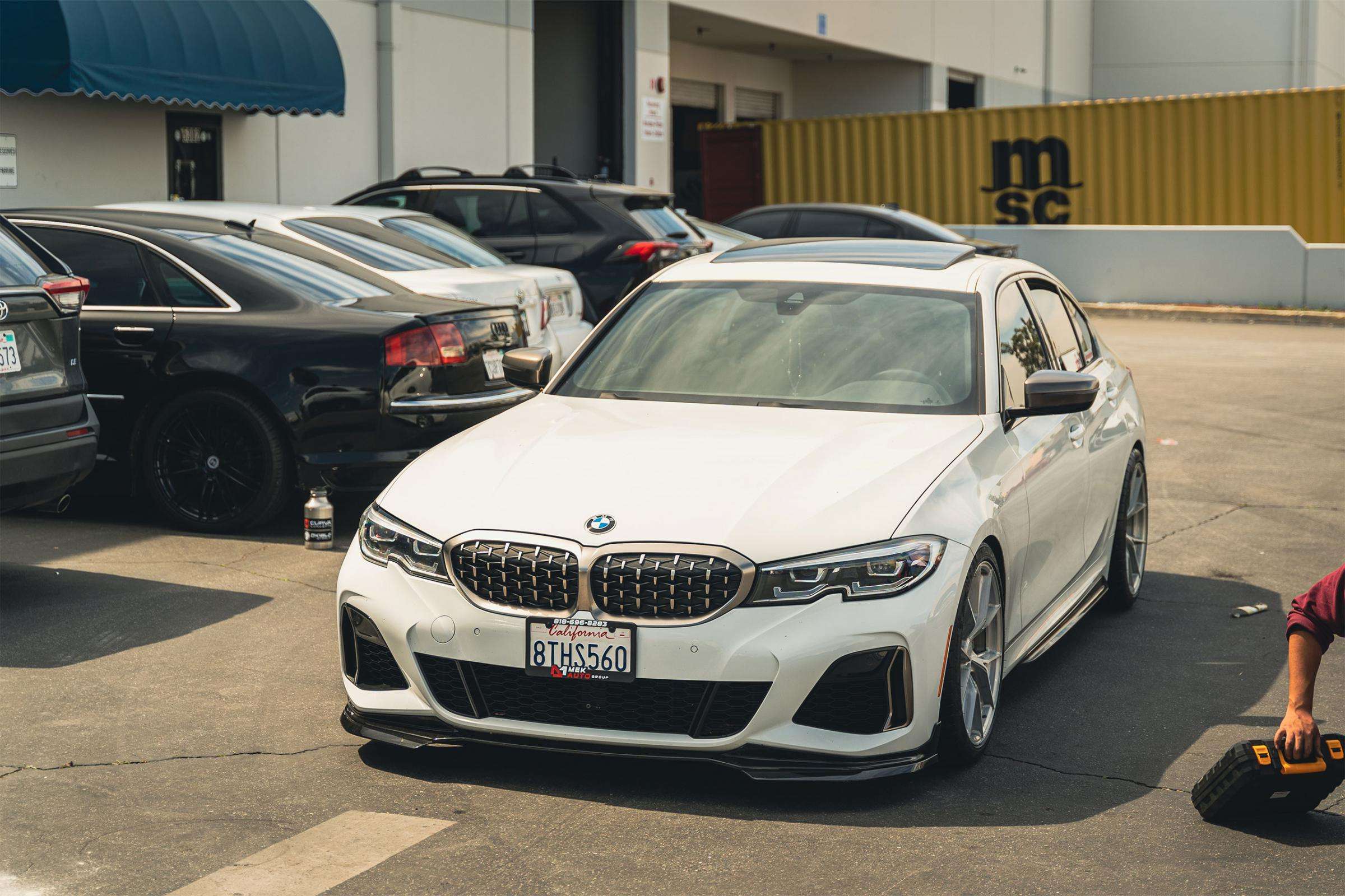 2020 BMW M340i fitted with CFF70 19x9 25mm wheels