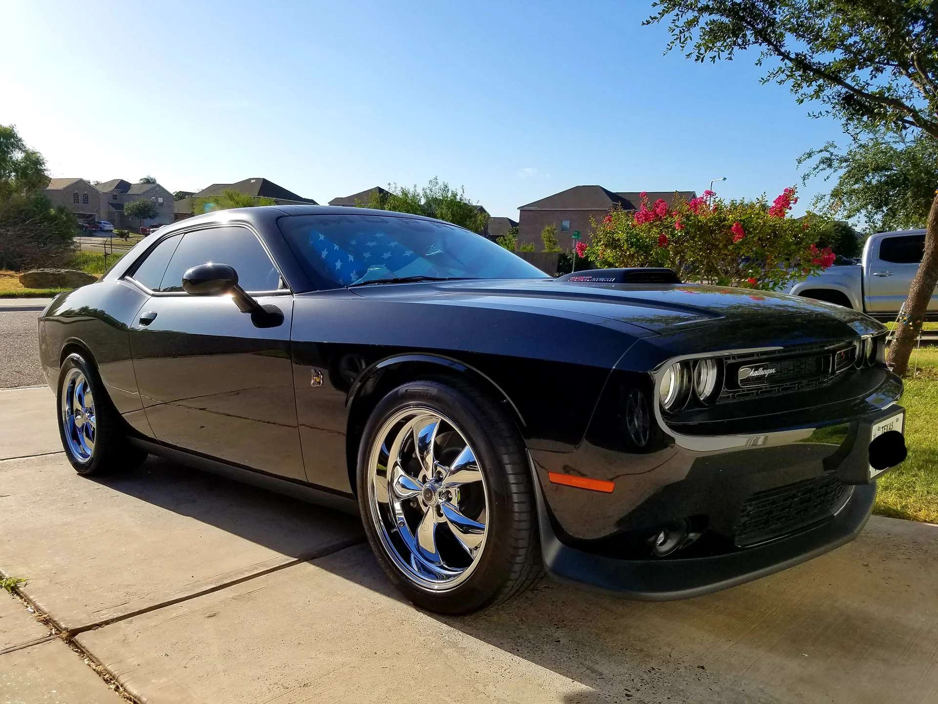 2012 Dodge Challenger · American Racing Wheels American Racing Torque Thrust M · 20x10