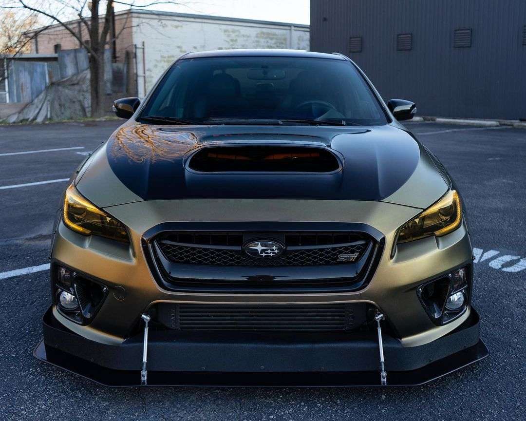 2016 Subaru WRX STI fitted with Cosmis-Racing XT-206R 18x11 8mm wheels