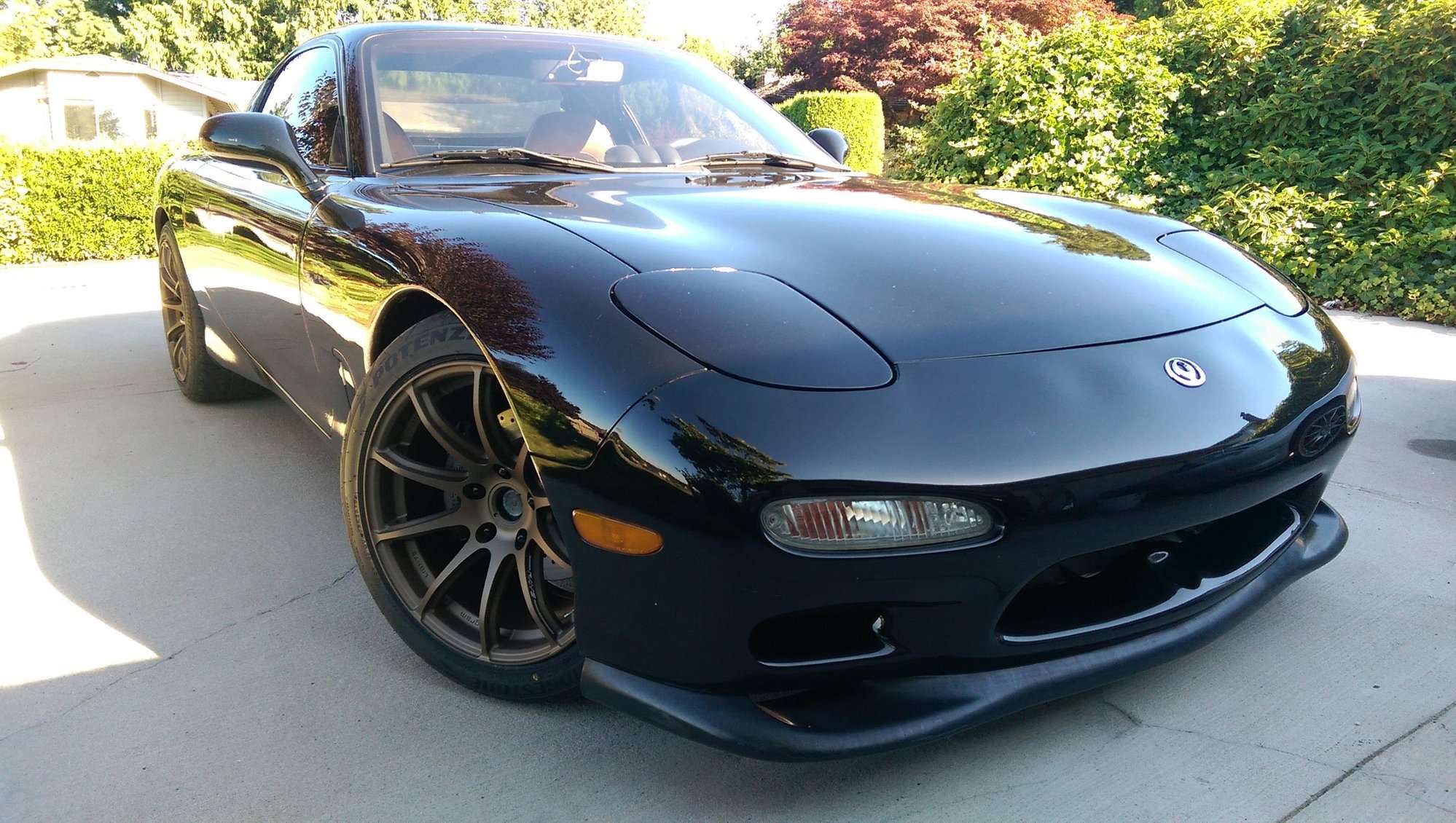 1993 Mazda RX-7 on Gram Lights 57Transcend wheels