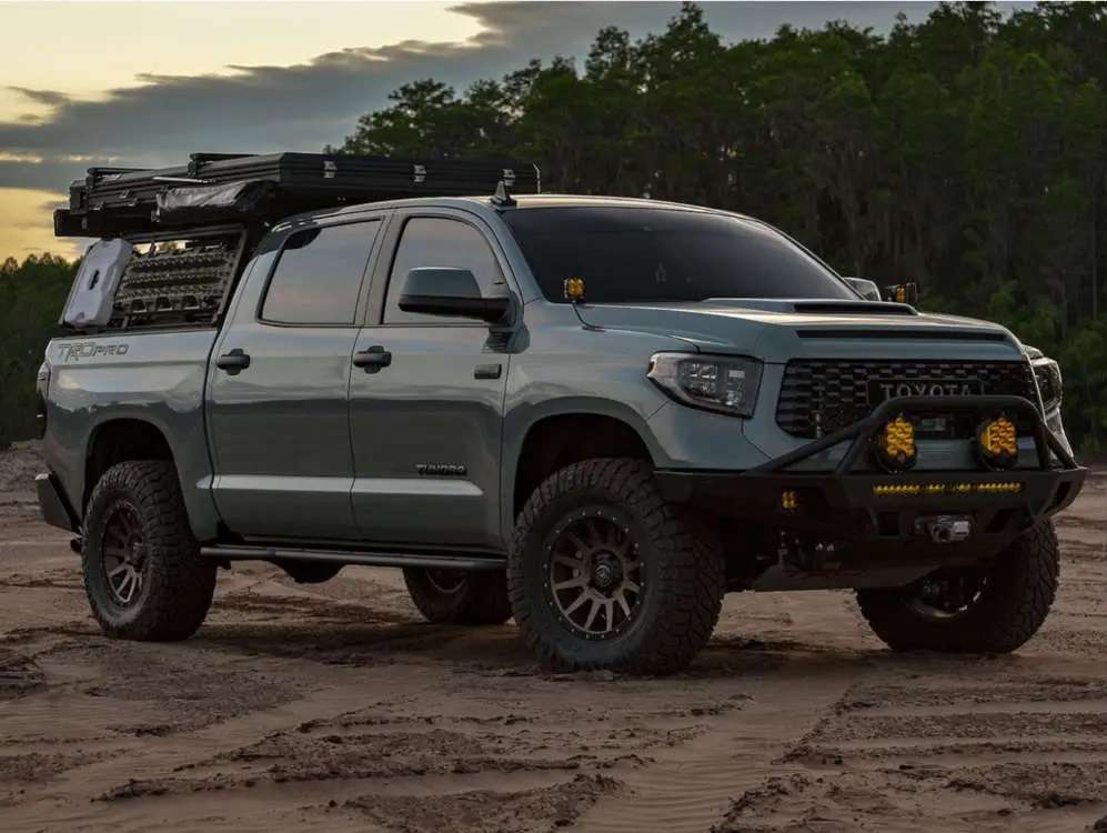 2021 Toyota Tundra - Icon-Alloys Compression - Bronze 18x9 +25, 315/70R18, coilovers