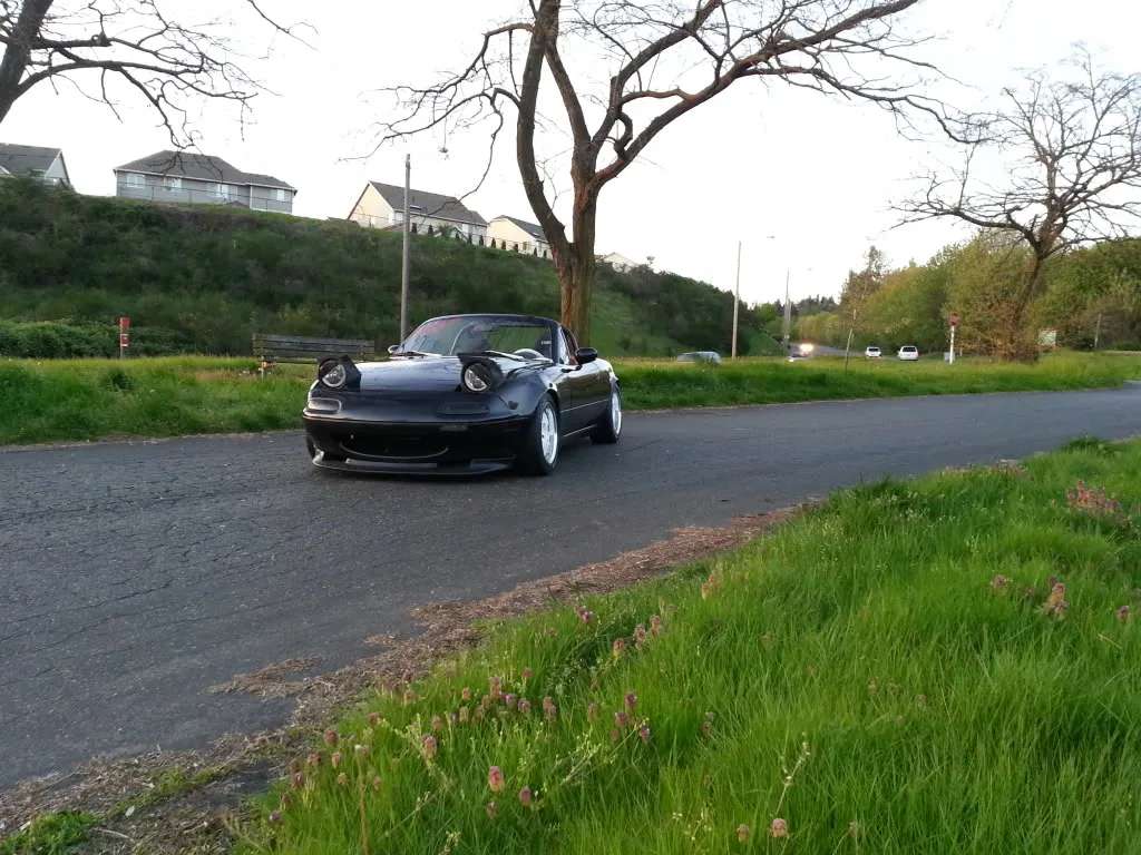 1992 Mazda Miata fitted with RPF1 15x8 20mm wheels