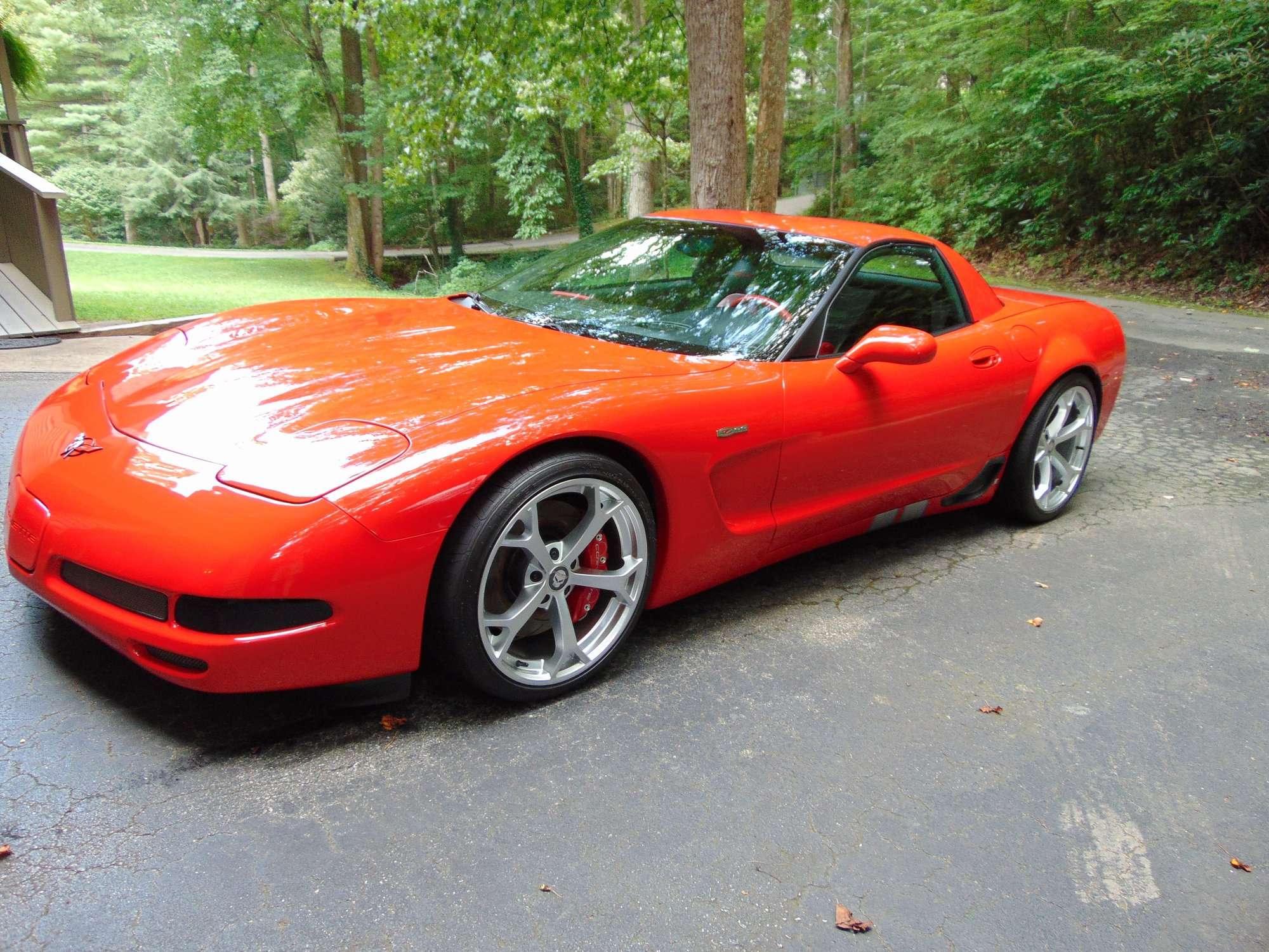 2000 Chevrolet Corvette fitted with Sport Muscle GS Concave 20x12 57mm wheels
