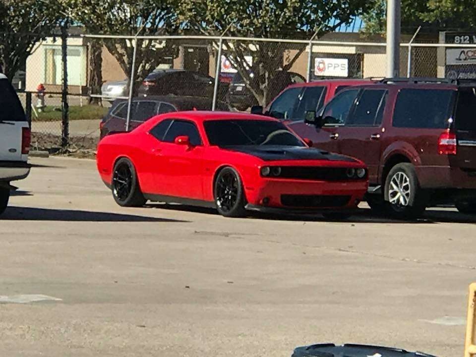 2016 Dodge Challenger · REPLICA WHEELS Daytona Reps · 20x9.5 front / 20x10.5 rear