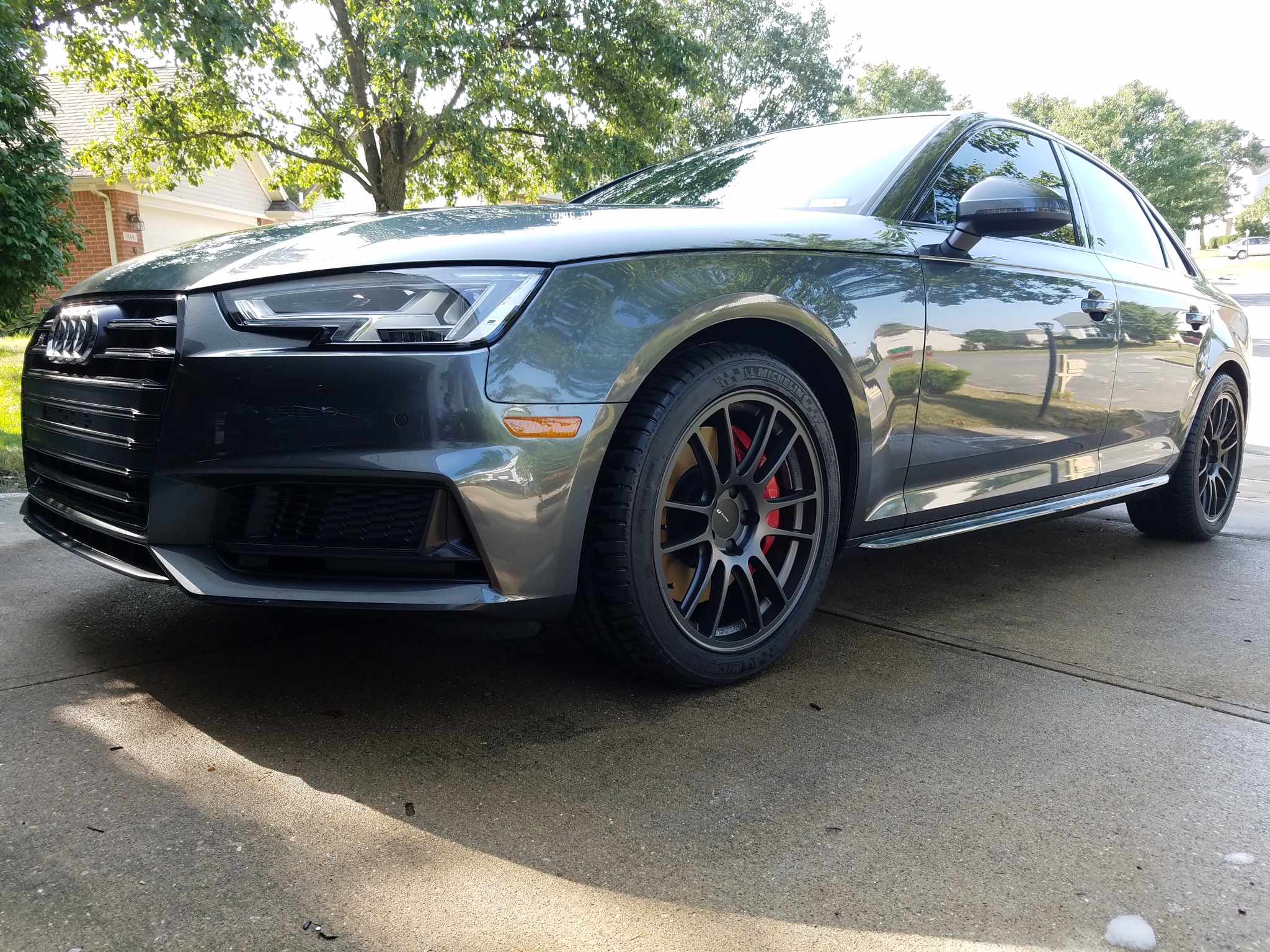 Enkei GTC01RR 5x100 18x8.5+42 Titanium Gold | ThreePiece.us