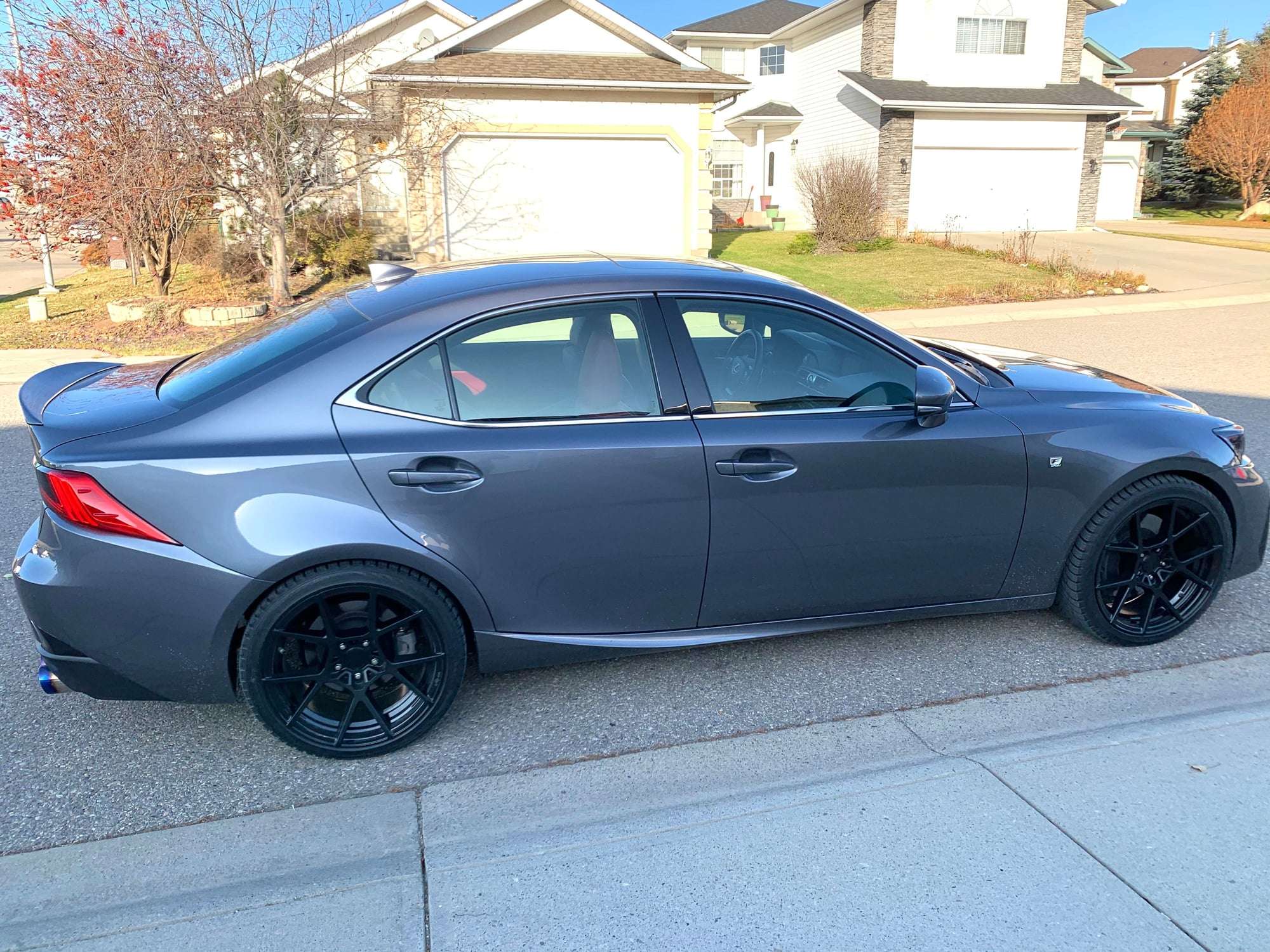 2017 Lexus IS300 fitted with KPS 19x8.5 35mm wheels