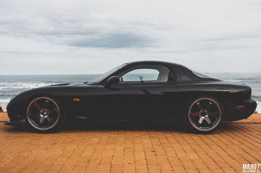 1994 Mazda RX-7 with Volk Racing TE37SL and Hankook HAN Ventus V12 EVO2 ...