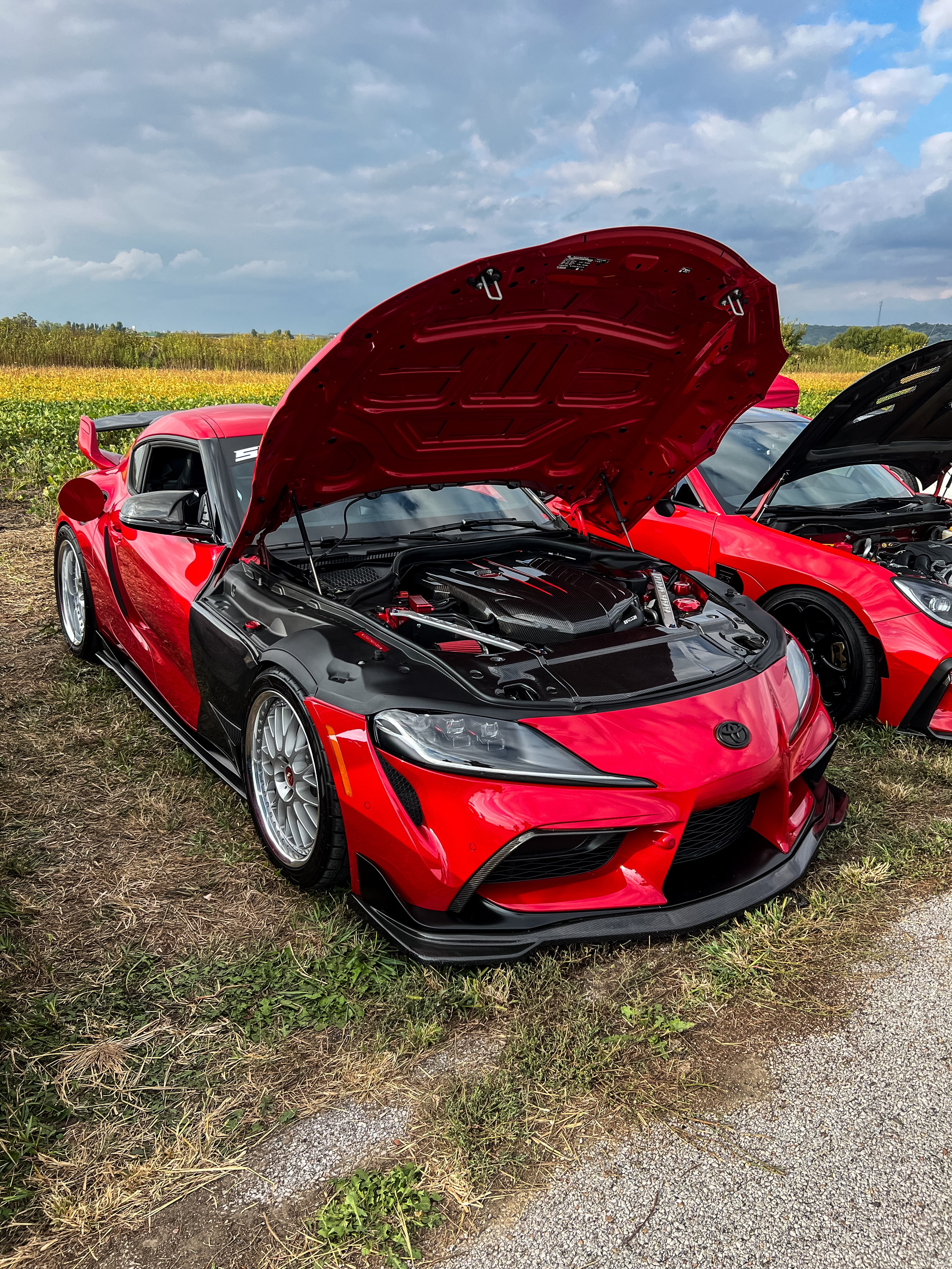 2022 Toyota GR Supra, on Work Wheels VS-XX 19x9.5 +29, Nitto NIT NT555RII 265/35R19, H&R Lowering Springs lowering springs