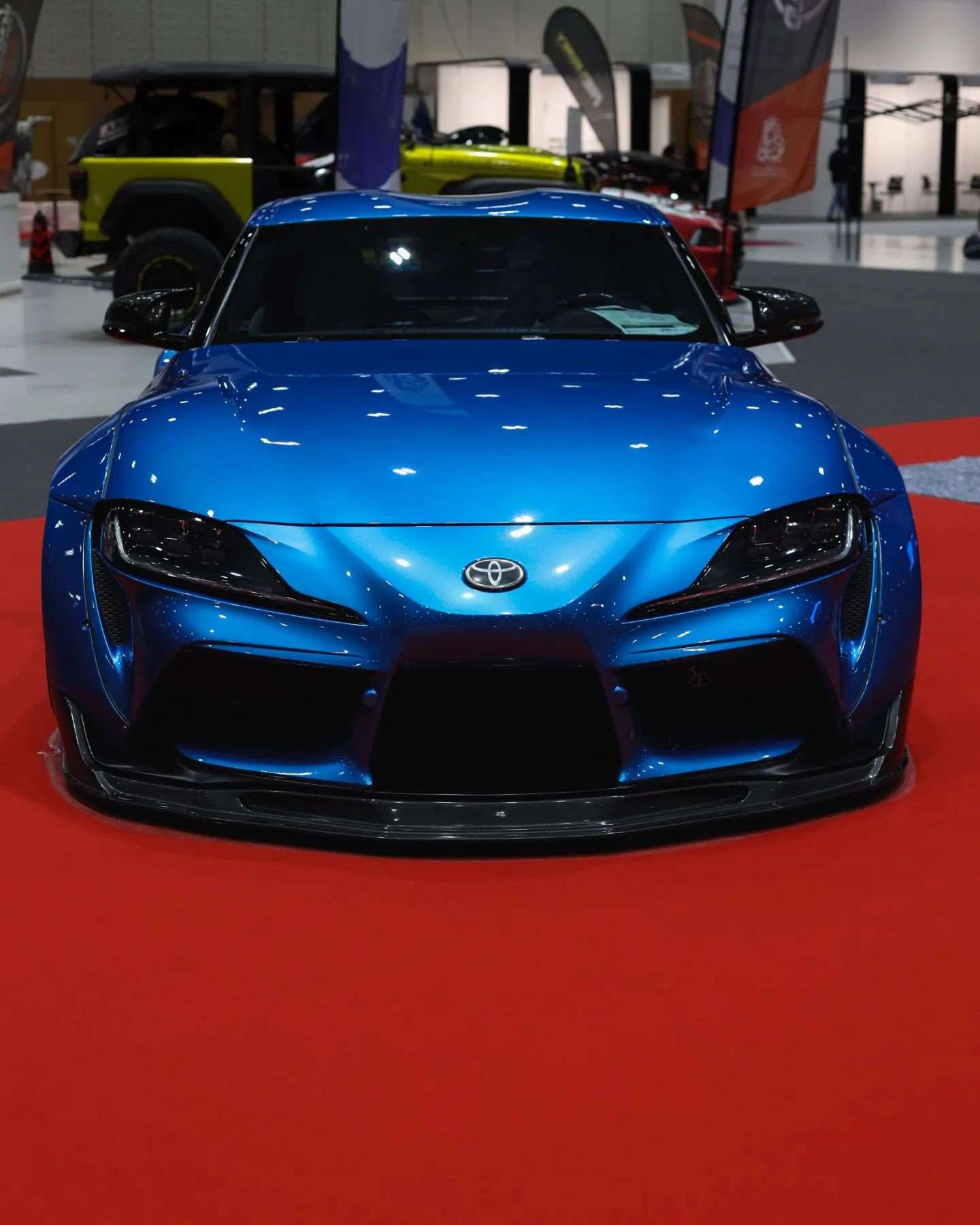 2024 Toyota GR Supra fitted with H202S 19x10 -15mm wheels