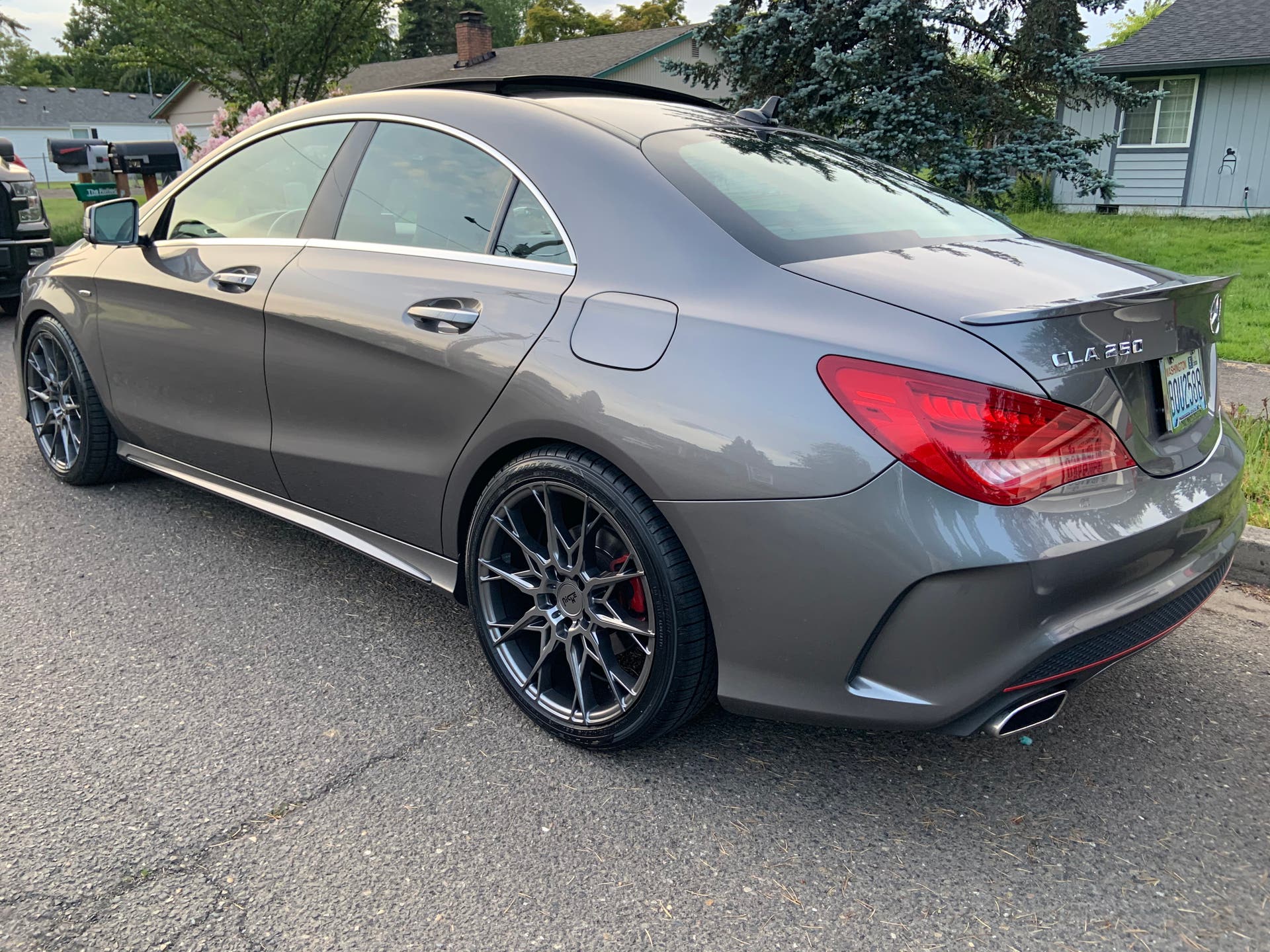2026 Mercedes-Benz CLA250 on Niche wheels from ThreePiece.us
