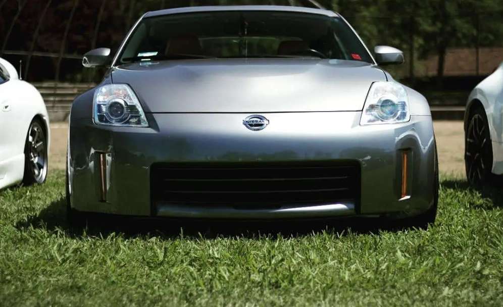 2008 Nissan 350Z fitted with DS02 - Chrome 19x9.5 22mm wheels