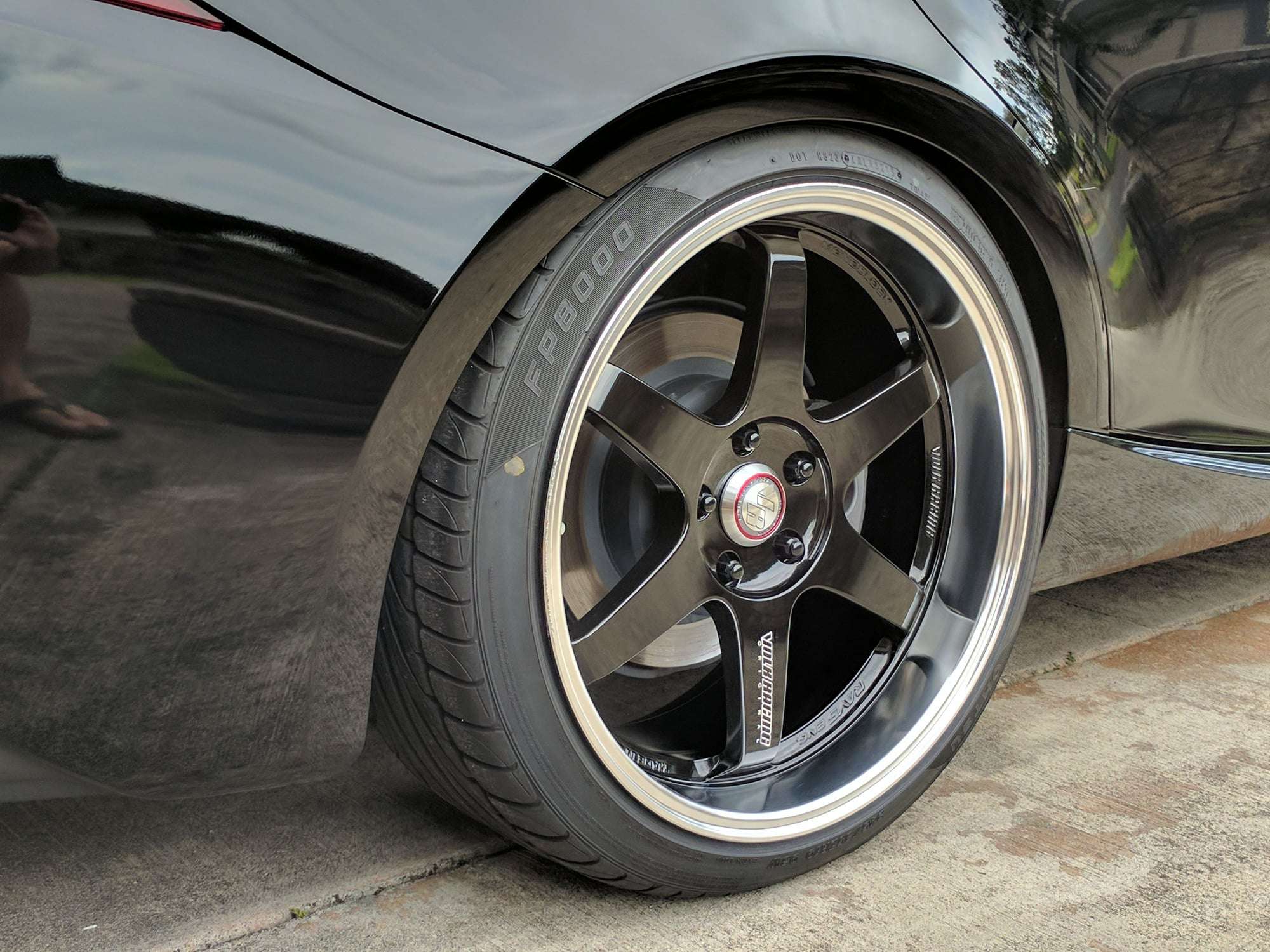 VOLK RACING 17インチ ホイール タイヤ 2本 114.3 OF34 Volk Racing TE37V 10th Anniv 4x114.3 | ThreePiece.us