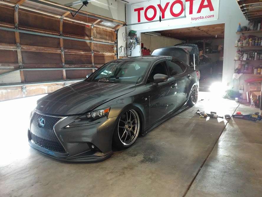 2014 Lexus IS350 fitted with Targa M130 19x9 32mm wheels