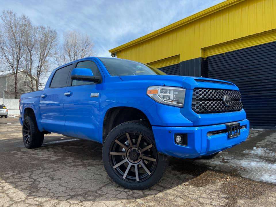 2020 Toyota Tundra, on KMC XD847 Outbreak 22x10 +12, Toyo TOY Open Country A/T III 285/45R22, OEM lifted