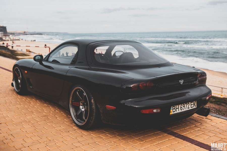 1994 Mazda RX-7 with Volk Racing TE37SL and Hankook HAN Ventus V12 EVO2 ...
