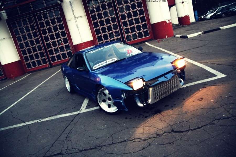 1997 Nissan 240SX fitted with SSR Vienna Kreis 18x9 30mm wheels