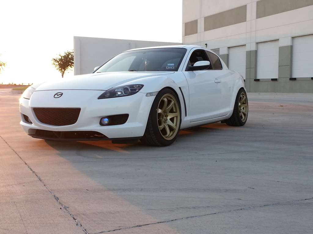 2008 Mazda RX-8 fitted with XXR 551 18x9.5 25mm wheels