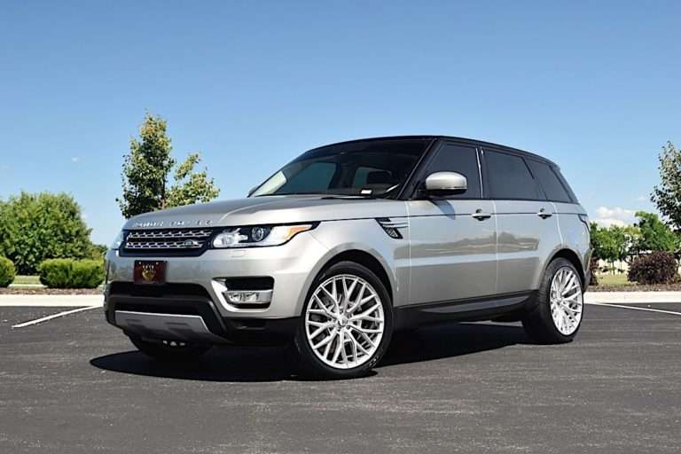 2019 Land Rover Range Rover fitted with ABL-21 22x9 32mm wheels