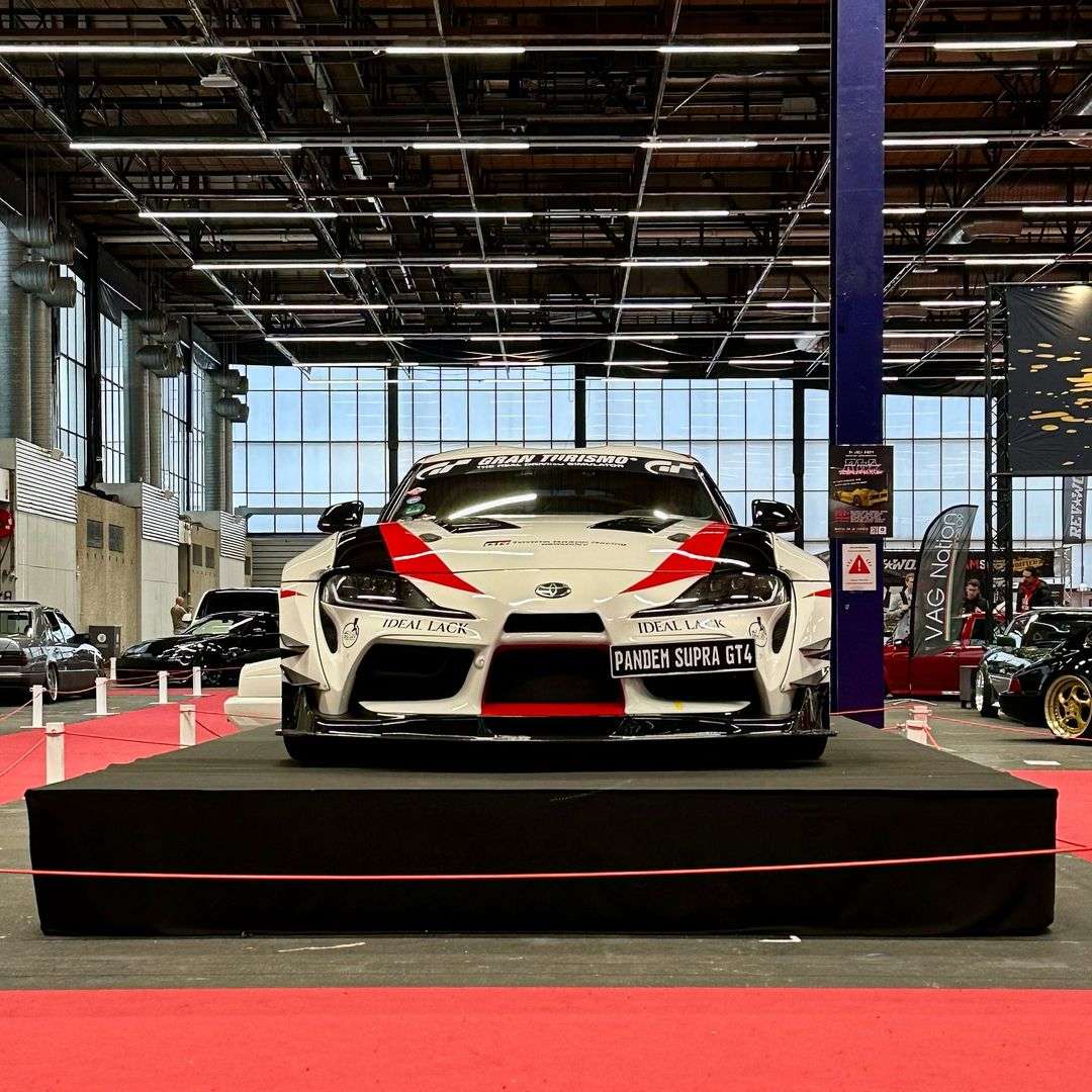 2021 Toyota GR Supra · Black Fly Industries Schmidt FS-Line · 19x10 front / 19x12 rear