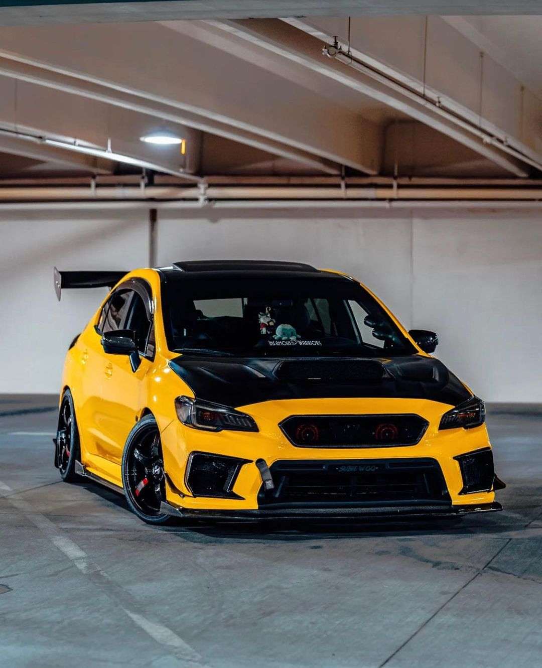 2014 Subaru Impreza WRX STI on Gram Lights 57CR wheels