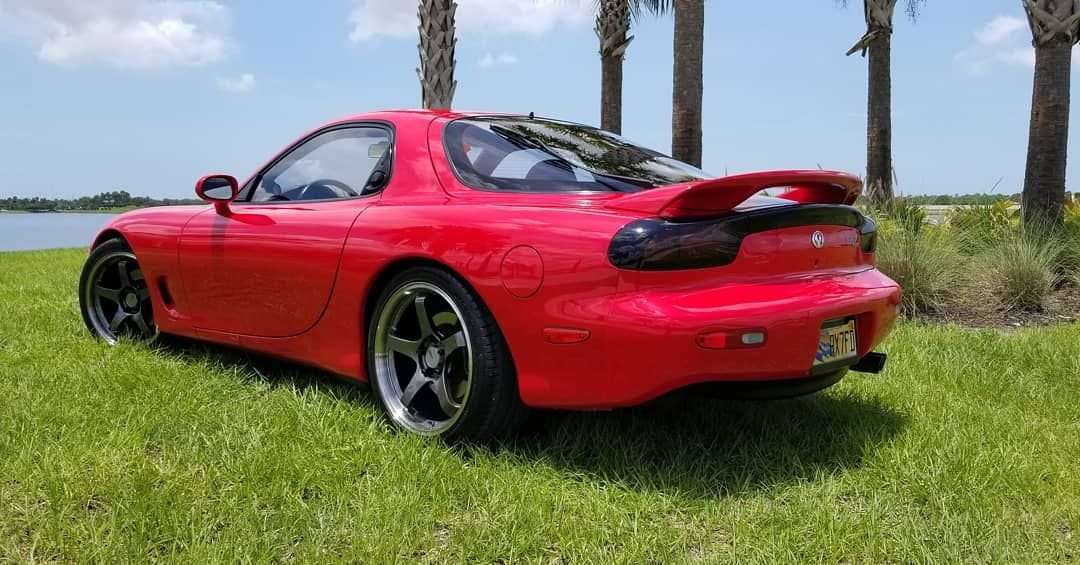 1993 Mazda RX-7 with Advan GT and Yokohama YOK AD08R