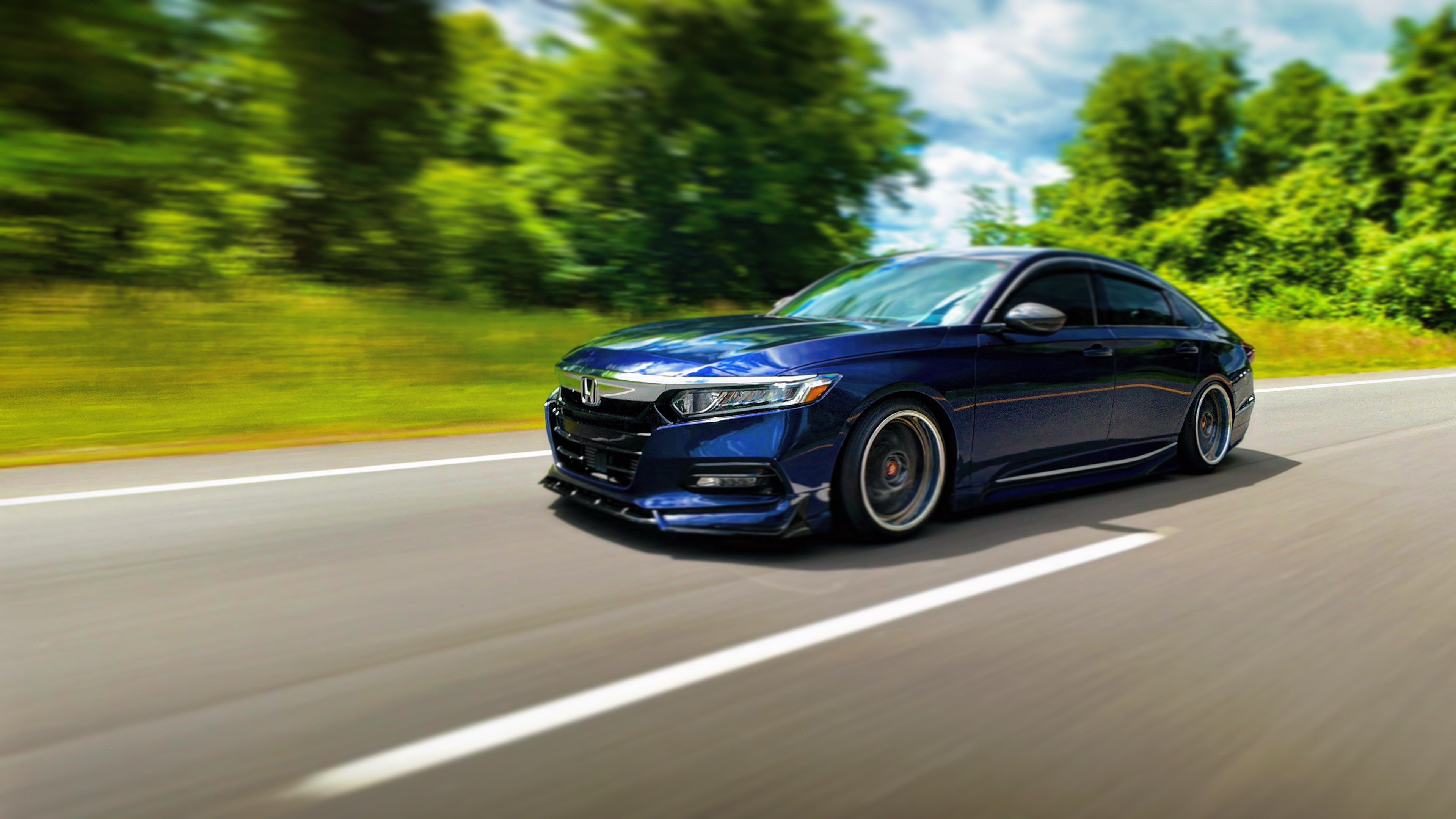 2018 Honda Accord fitted with VS 18x10 21mm wheels