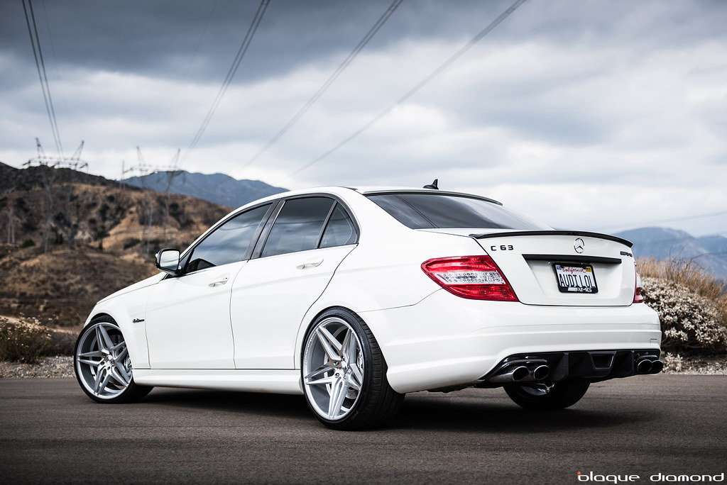 2014 Mercedes-Benz C63 AMG fitted with BD-F25 20x10 10mm wheels