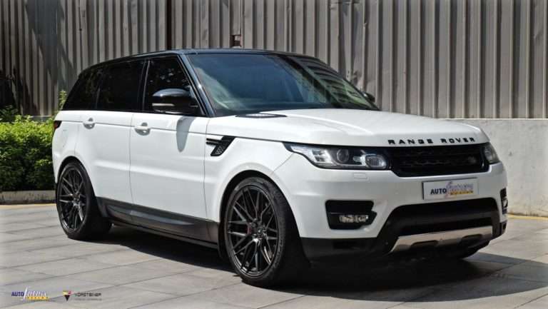 2014 Land Rover Range Rover Sport fitted with V-FF 107 22x10.5 35mm wheels