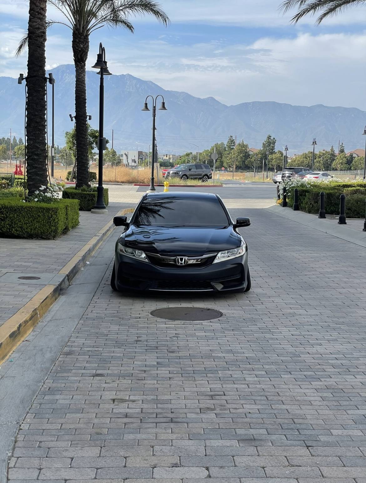 2016 Honda Accord fitted with Emotion T7r 19x9.5 25mm wheels
