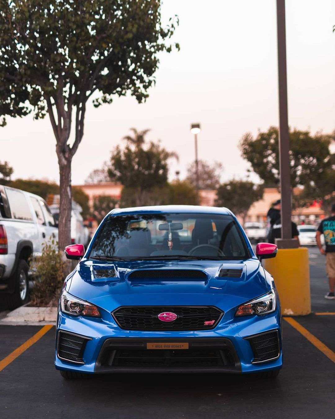 2018 Subaru WRX STI fitted with Rays-Engineering 57cr - Gold 18x9.5 38mm wheels