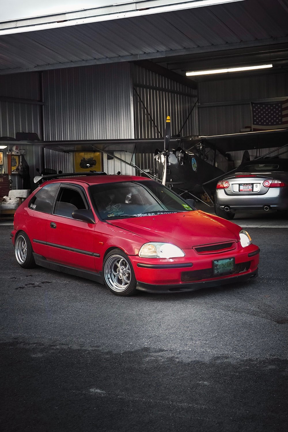 1998 Honda Civic fitted with SL2 15x8.5 17mm wheels