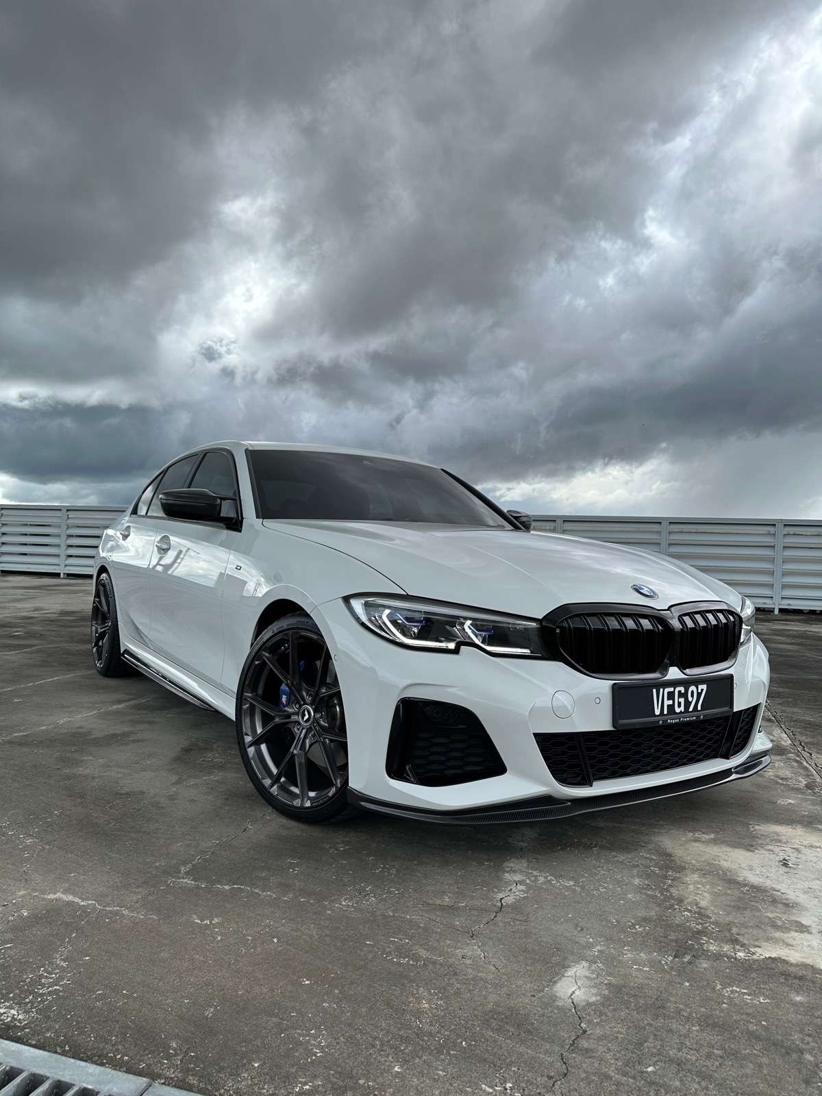 2022 BMW M340i fitted with VFA-103 20x8.5 20mm wheels