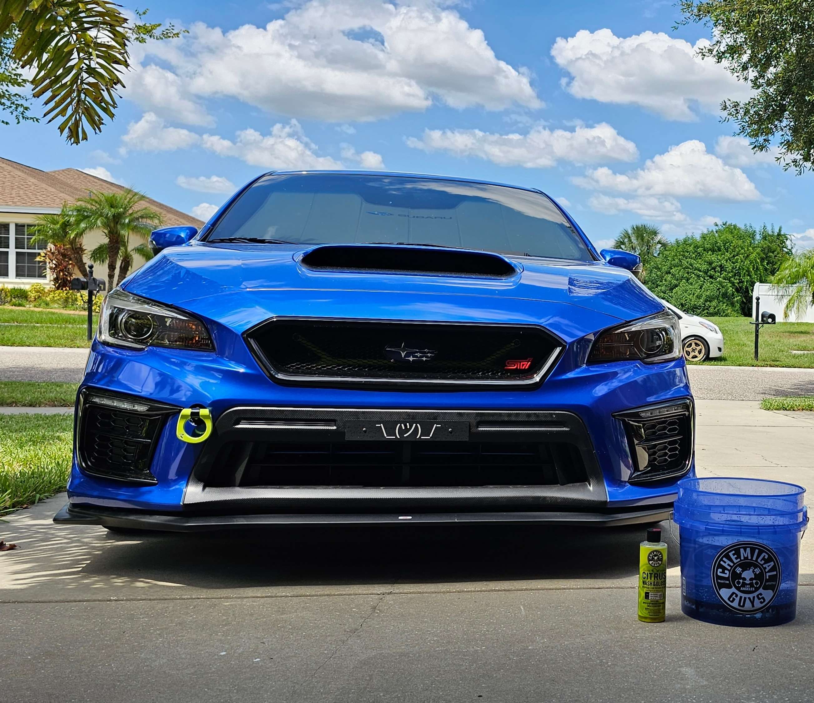 2020 Subaru WRX STI fitted with TE37SL Black Edition III 19x9.5 38mm wheels