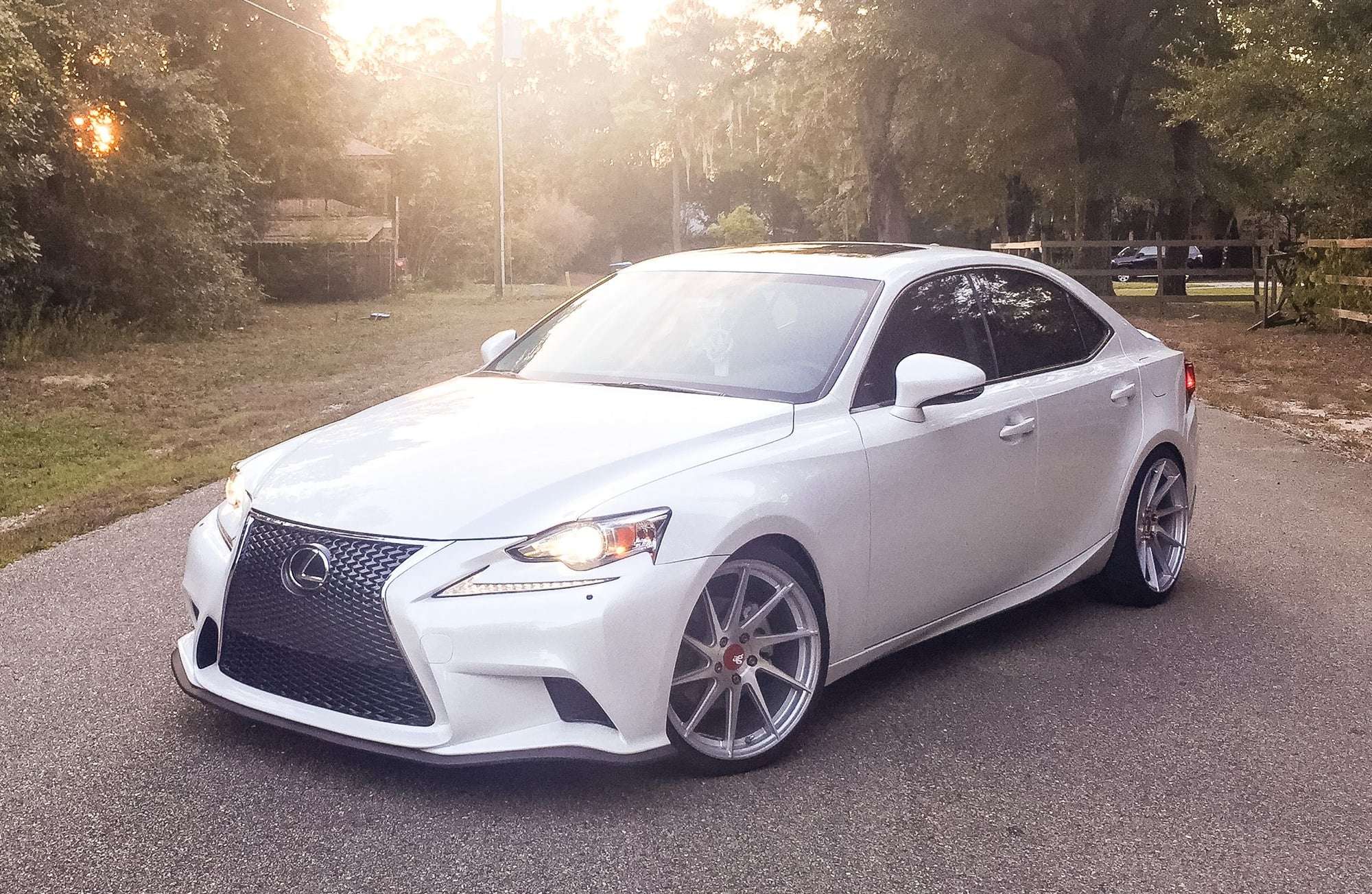 2014 Lexus IS250 fitted with M621 19x8.5 35mm wheels
