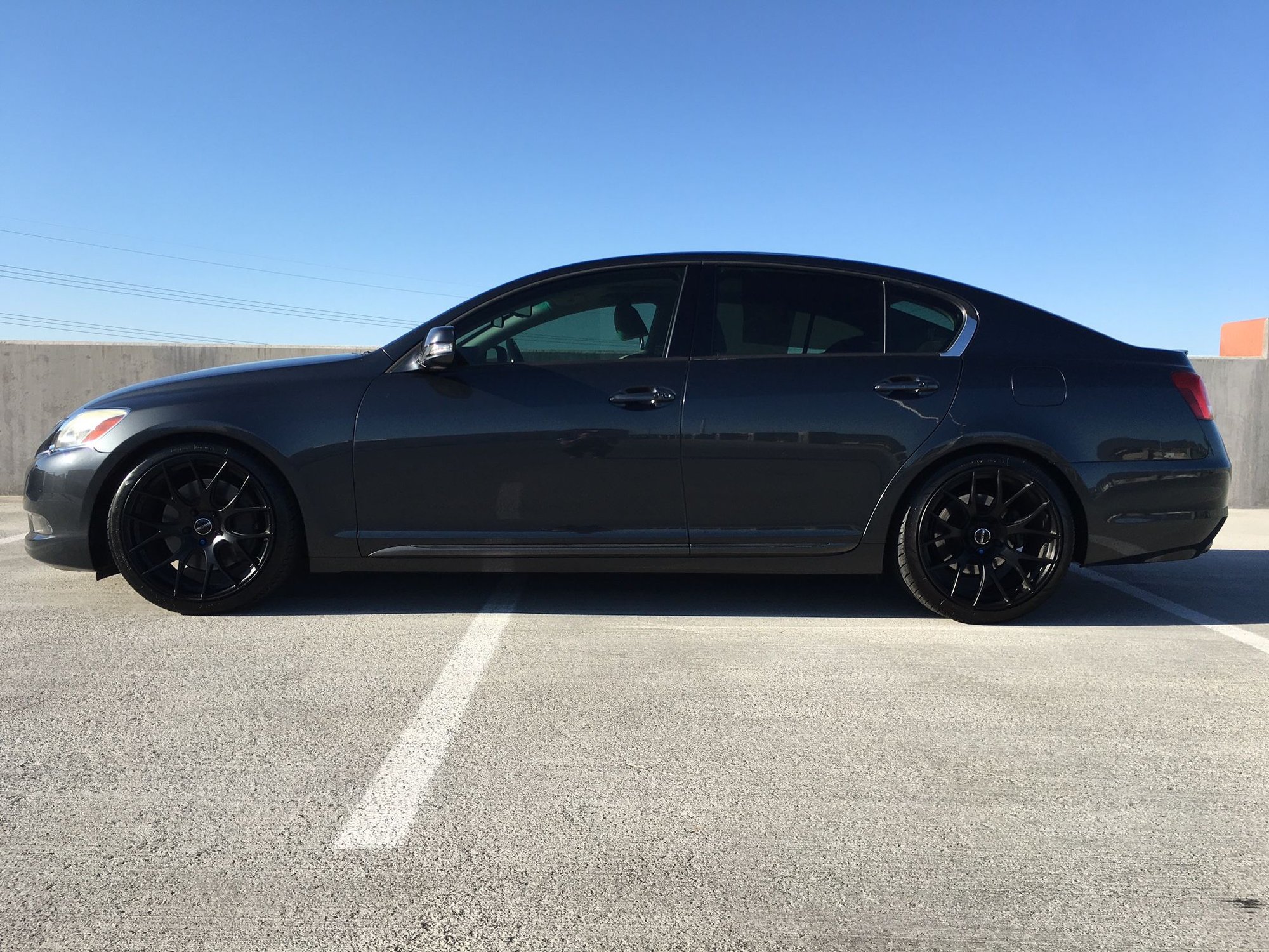 2009 Lexus GS350 on Gram Lights 57Transcend wheels